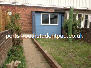 Rear garden