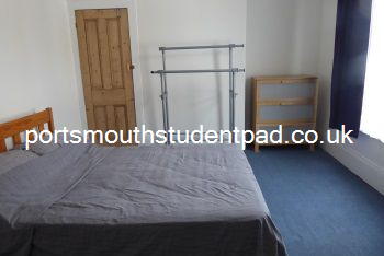 Bedroom 4 - Largest room, built-in cupboard